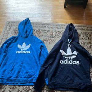 Mens Blue Adidas Hoodie Bundle